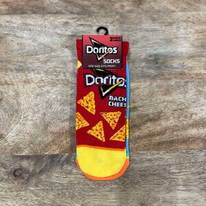 5/$20 NEW 2Pk Adult Nacho & Cool Ranch Doritos Socks
